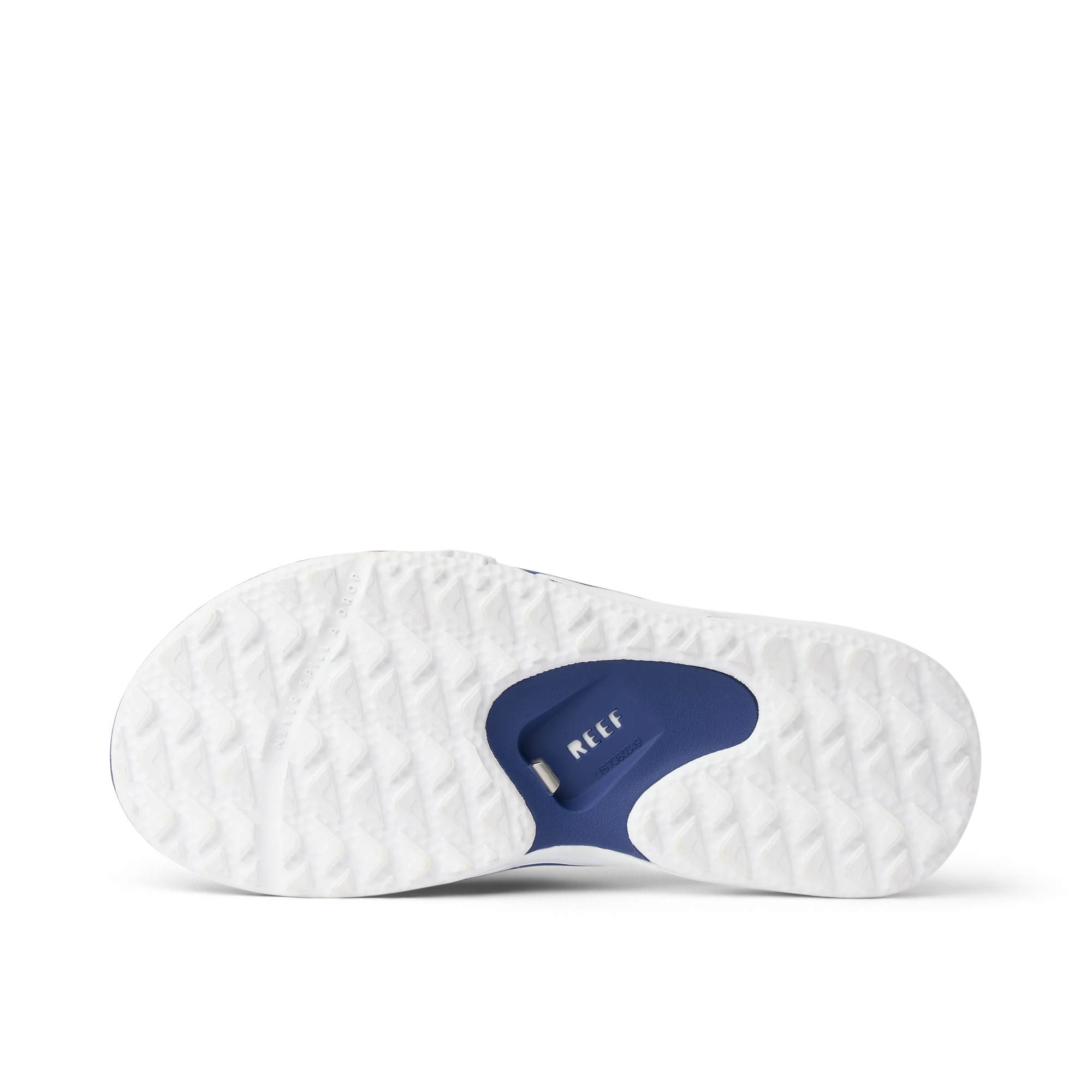 Klapki Męskie Fanning Pregame, Navy/White