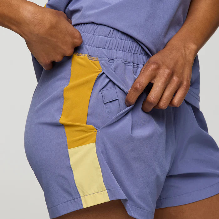 Szorty Damskie Cambio Short, Blue Smoke
