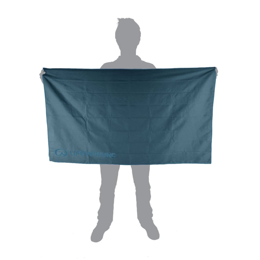Ręcznik szybkoschnący Lifeventure, Recycled SoftFibre Trek Towel, Blue, Extra Large