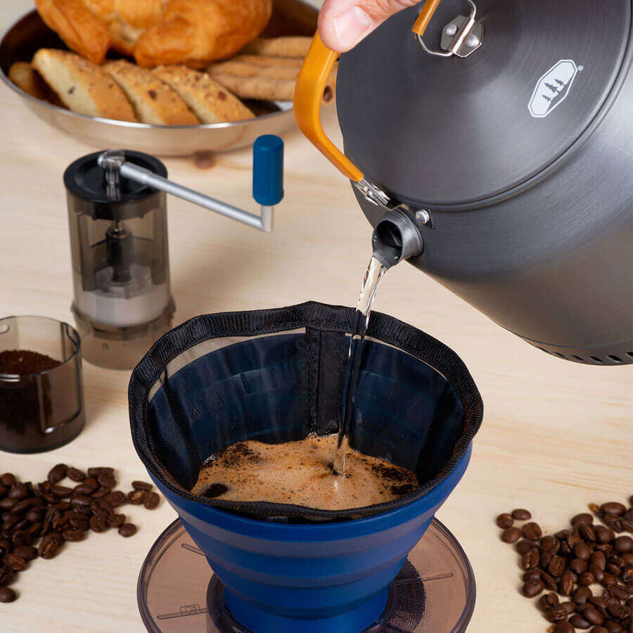 Zestaw do parzenia kawy GSI Outdoors Gourmet Pour Over Java Set