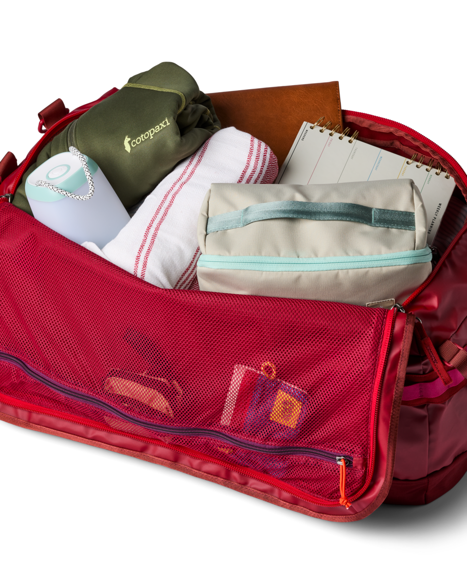 Torba Allpa Getaway 70L Duffel, Crimson