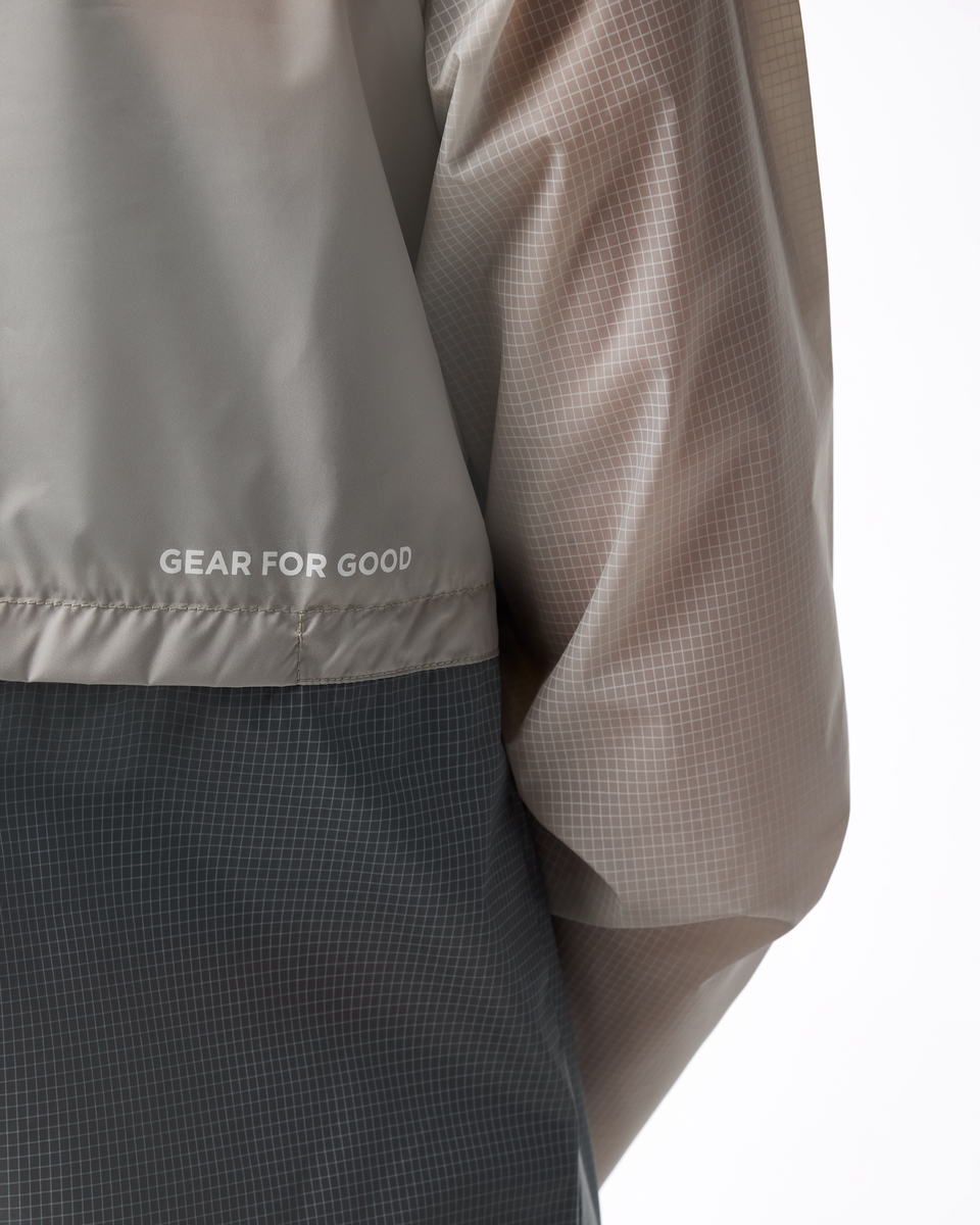 Kurtka Damska Teca Half-Zip Windbreaker, Looks Like Rain