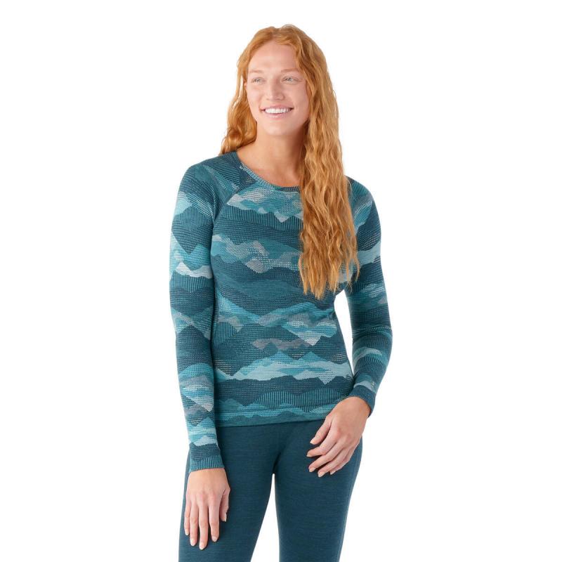 Bluzka Damska z długim rękawem W'S Classic Thermal Merino Base Layer Crew Boxed, M22, XL