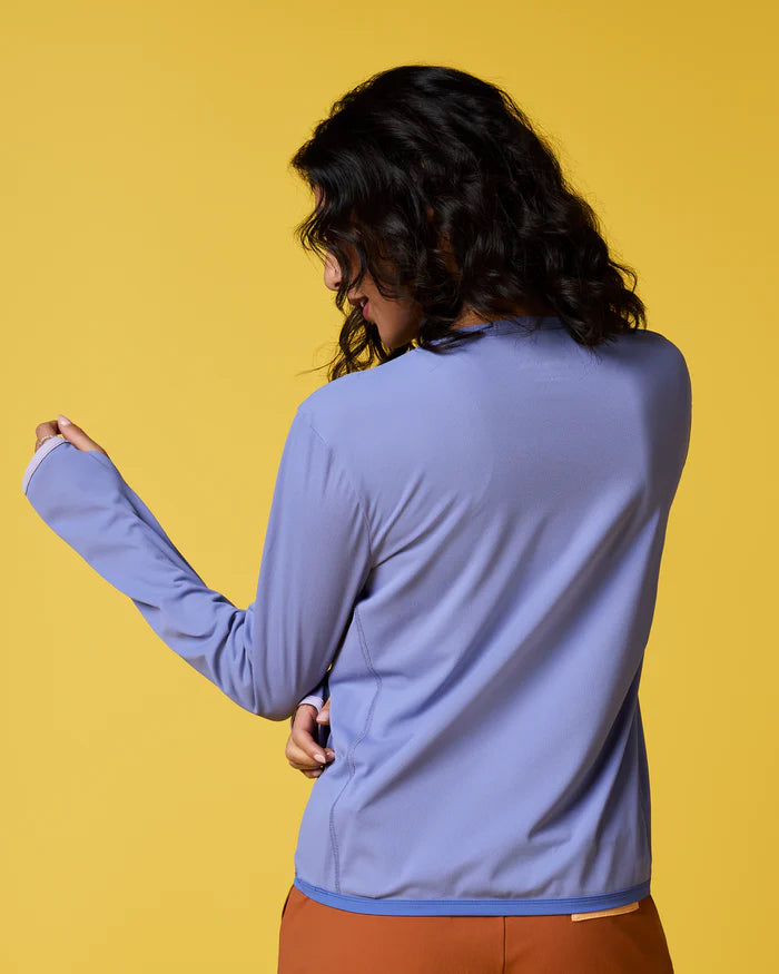 Longsleeve Damski Sombra Long-Sleeve Sun Shirt, Aster