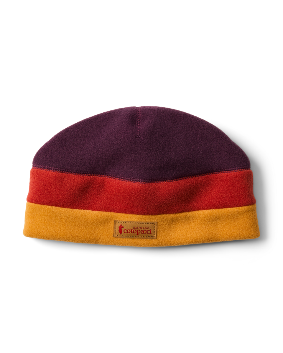 Czapka Teca Fleece Beanie, Acai Stripes