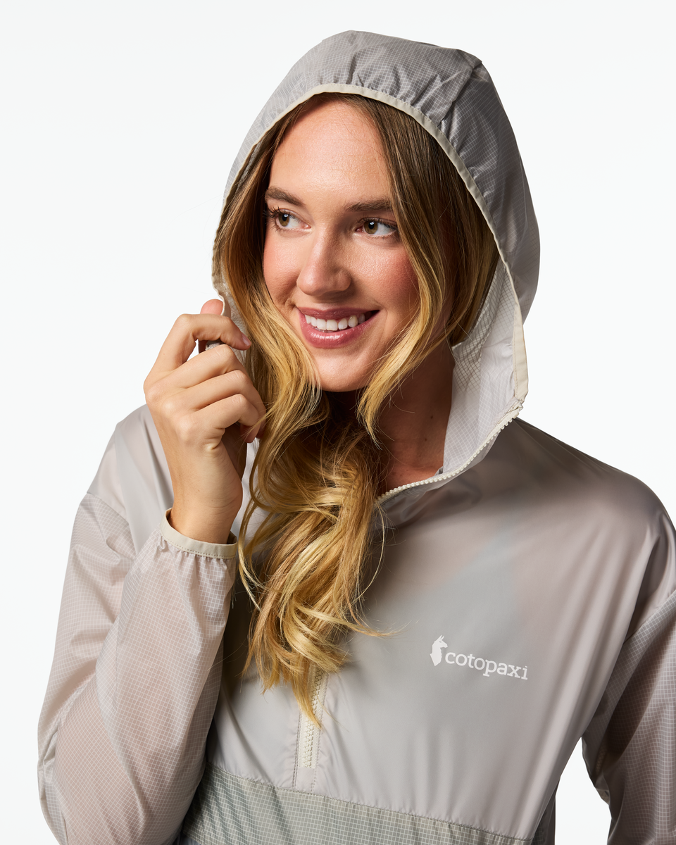 Kurtka Damska Teca Half-Zip Windbreaker, Looks Like Rain
