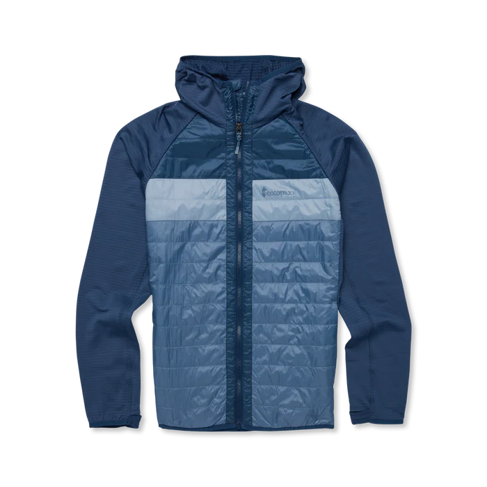 Kurtka Męska Hybrydowa Capa Hybrid Insulated Hooded Jacket, Deep Sea and Fjord