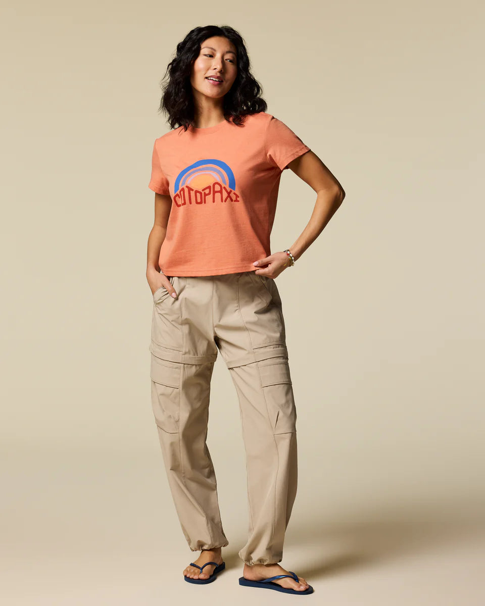 Koszulka Damska Sunset Embers T-Shirt, Grapefruit