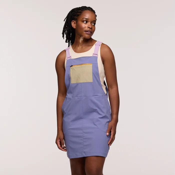 Sukienka Tolima Overall Dress, Blue Smoke