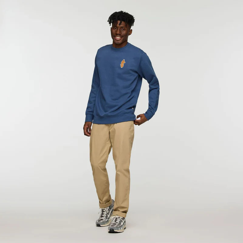 Bluza Męska Lava Llama Crew Sweatshirt, Deep Sea