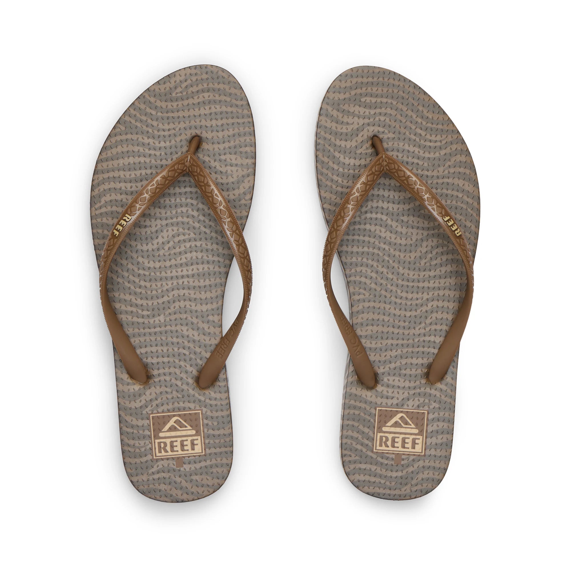 Klapki Damskie REEF Seaside Prints, Choco Zebra