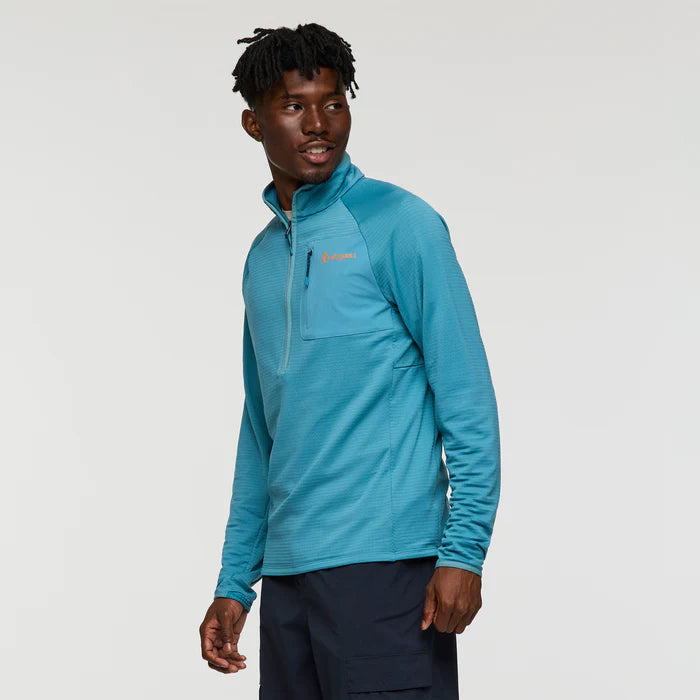 Bluza Męska Otero Fleece Half-Zip Pullover, Drizzle