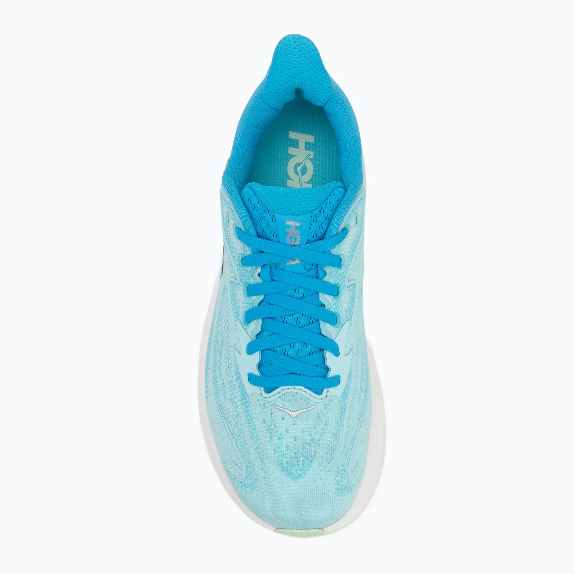 Hoka, Buty Damskie do biegania Clifton 10 Wide, niebieskie