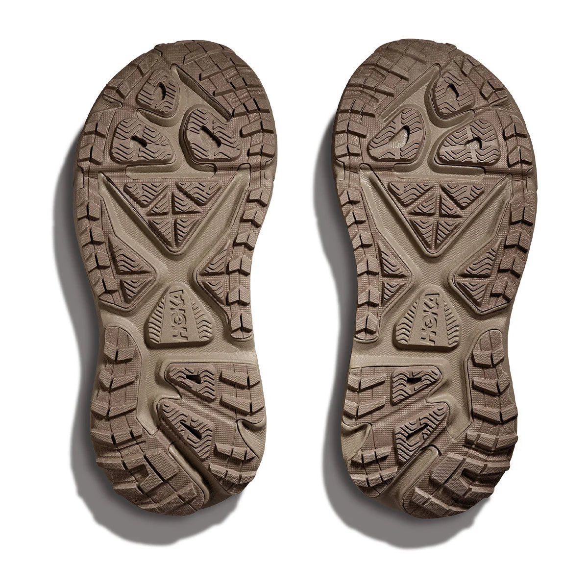 Hoka, Sneakersy Stinson One7, brązowe