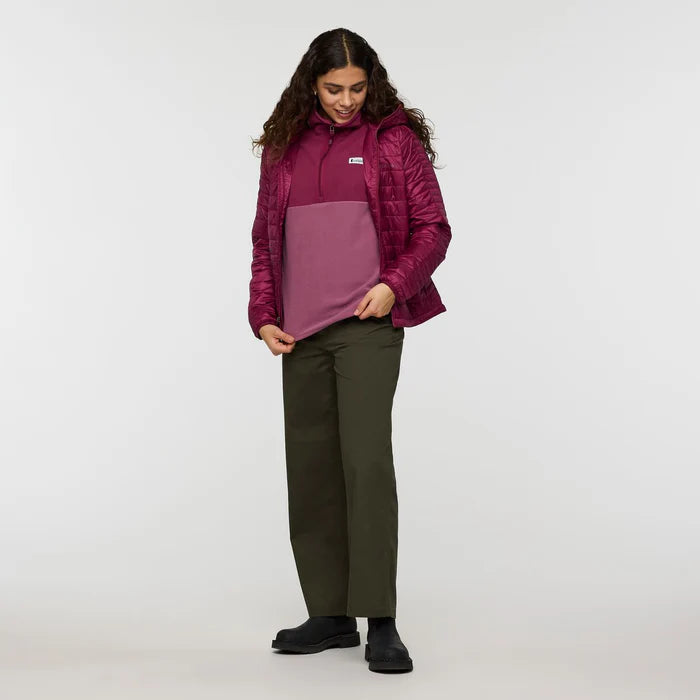 Polar Damski Amado Fleece Pullover, Jam and Fig