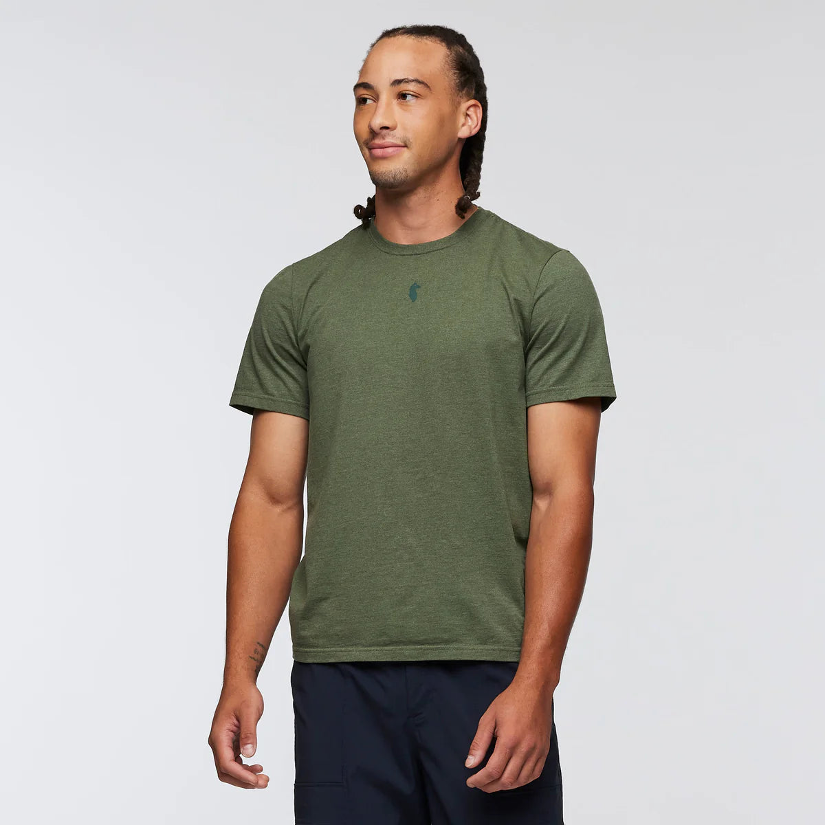 Koszulka Męska Llama Icon T-Shirt, Fatigue
