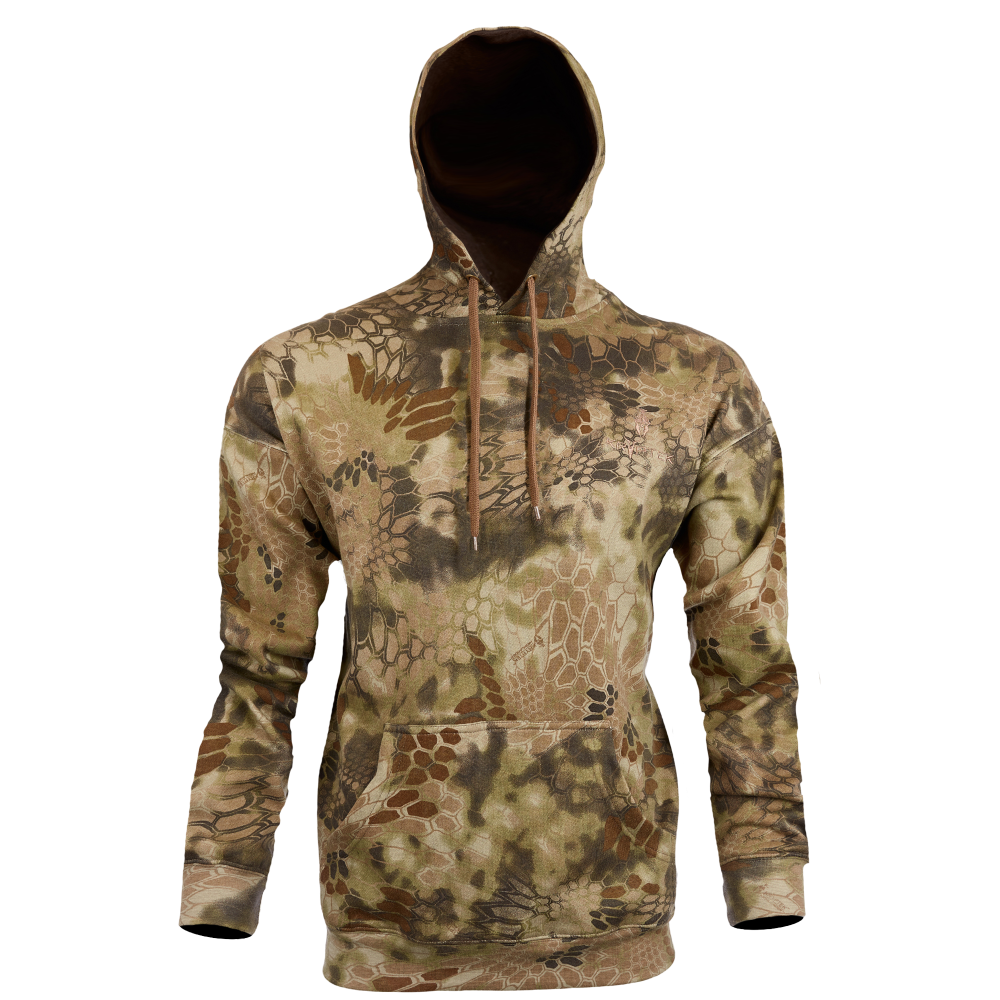 Kryptek Bluza z kapturem taktyczna STALKER HOODIE  - moro brązowa
