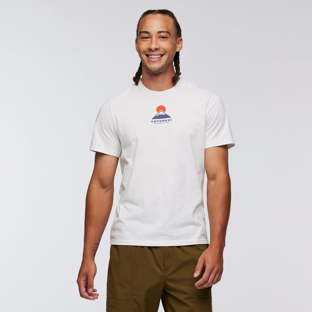 T-Shirt Męski Cotopaxi Mountain T-Shirt, White