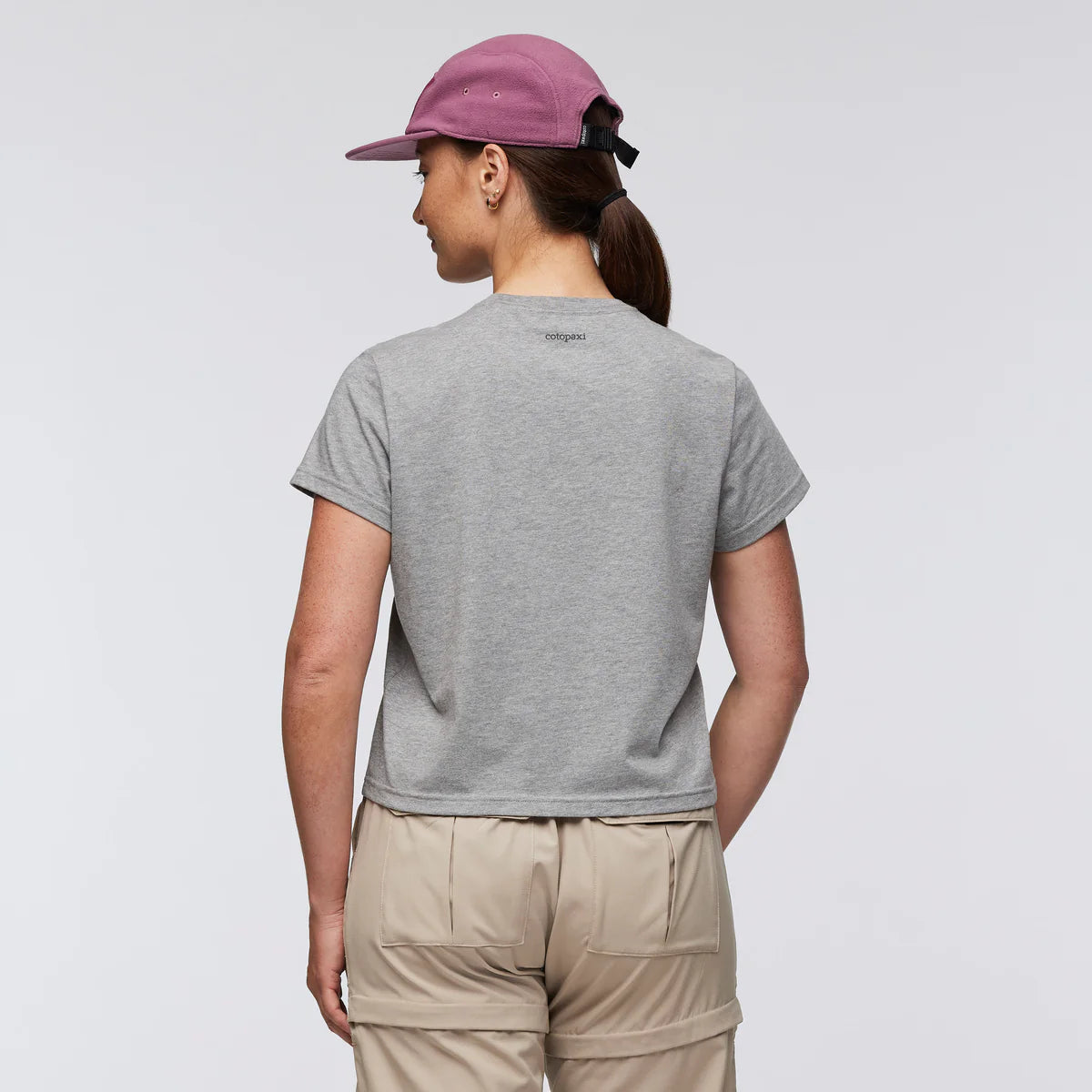 Koszulka Damska Llama Icon T-Shirt, Heather Grey