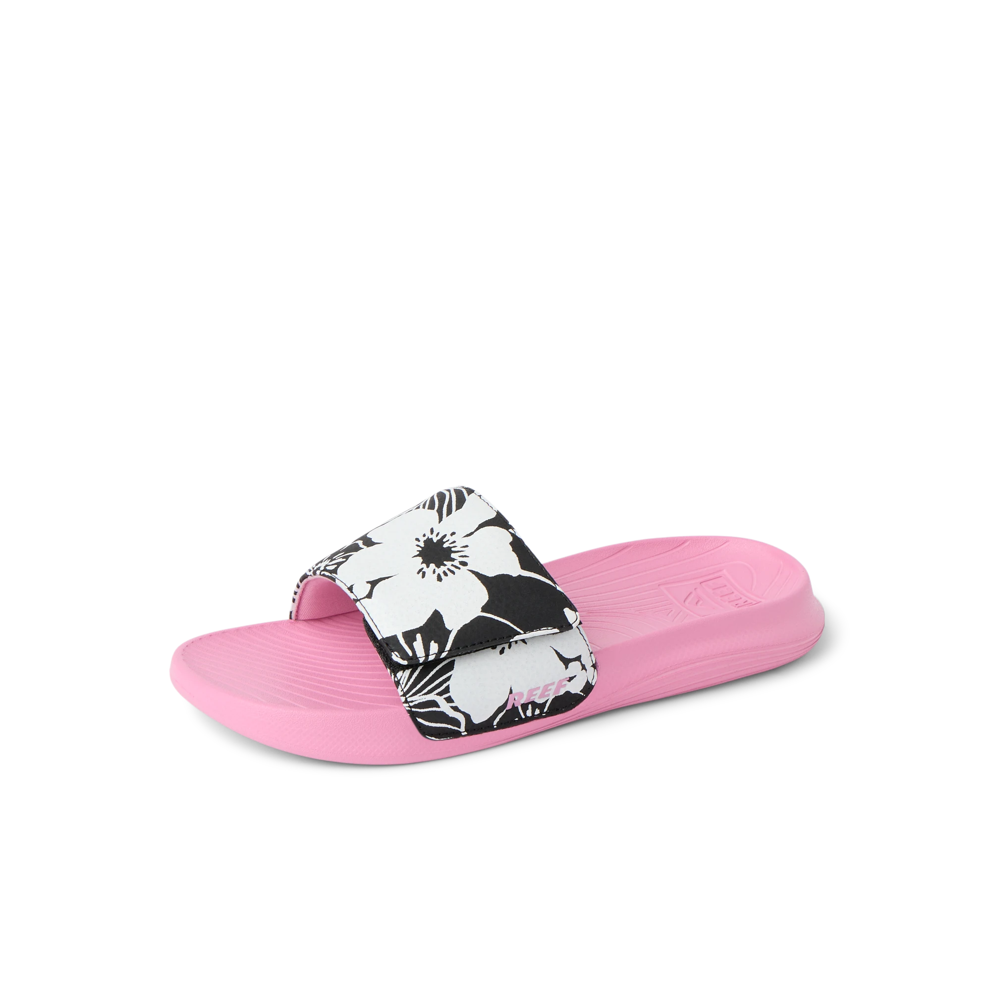 Klapki Dziewczęce Kids Salty Slide, Black/Pink