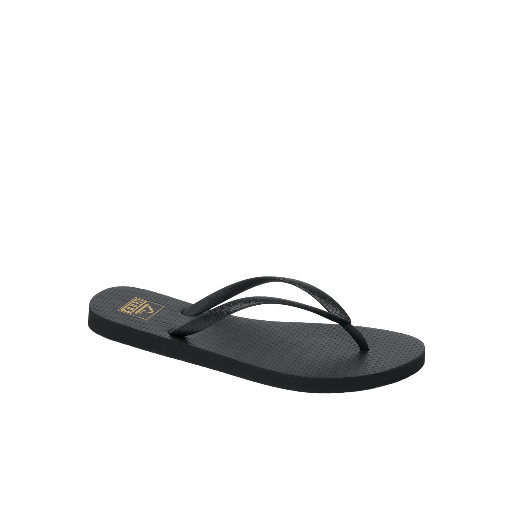 Klapki Damskie REEF Seaside, Black Glitter