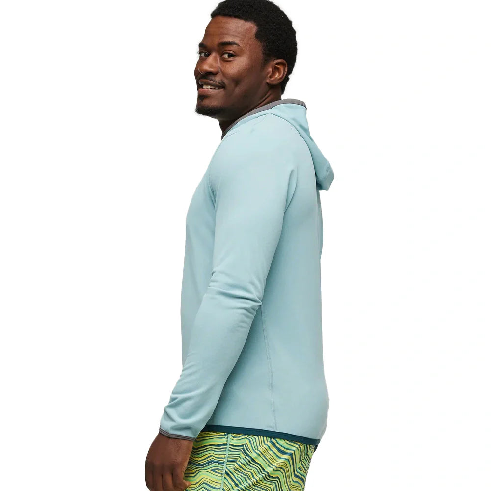 Męska Bluza Sombra Sun Hoodie, Sea Spray