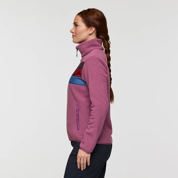 Damski Polar Teca Fleece Full-Zip Jacket, Fruit Smoothie