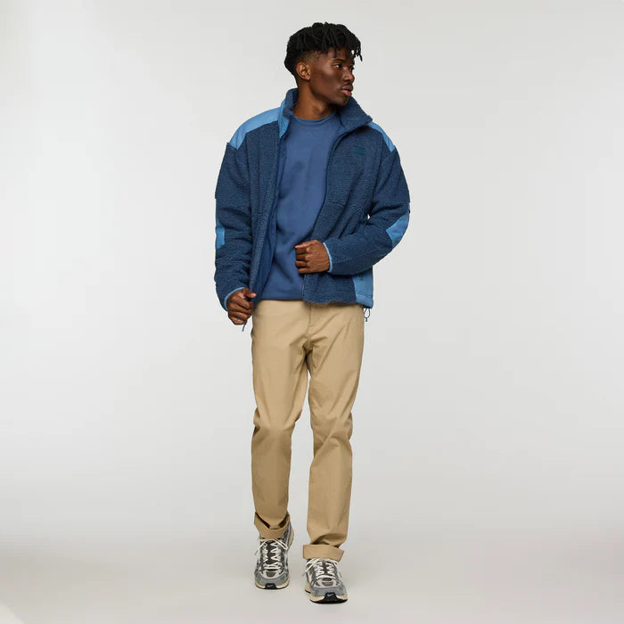 Polar Męski Bacano Fleece Jacket, Deep Sea and Fjord