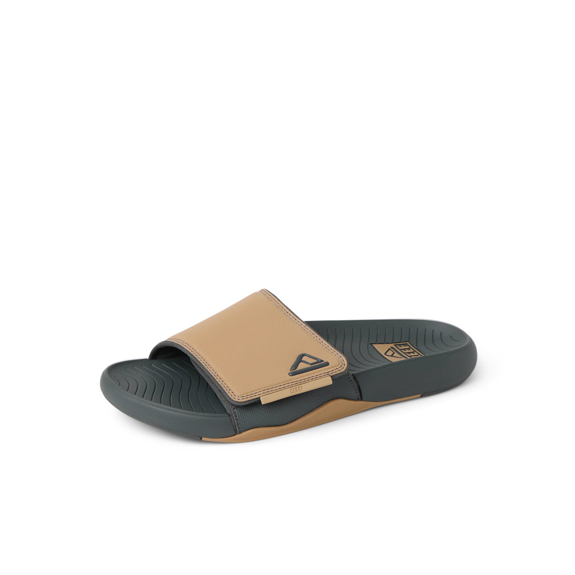 Klapki Męskie Phantom Slab, Black/Tan