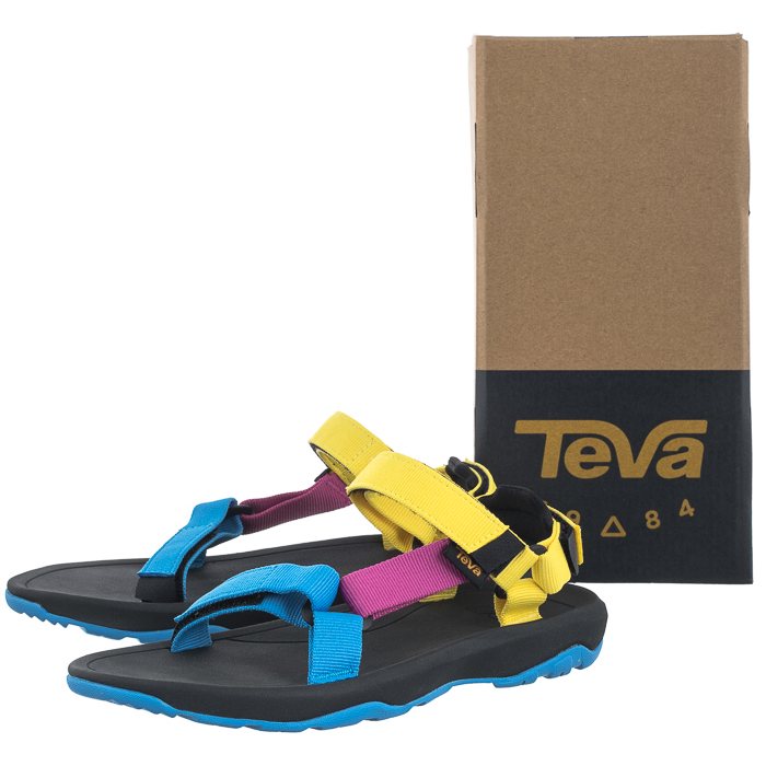 Teva, Sandały Dziecięce Hurricane XLT 2, niebiesko - żółto - różowy