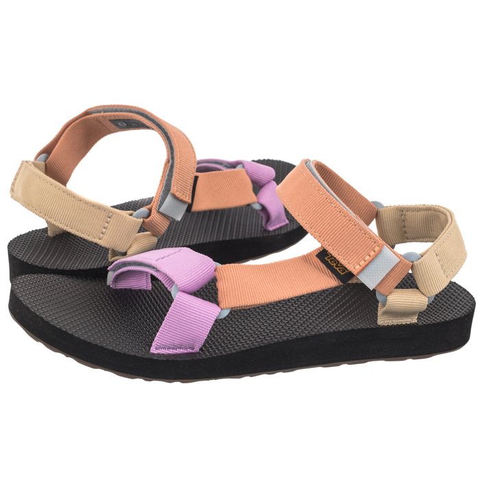 Teva, Damskie Sandały Original Universal, różowo - pomarańczowe