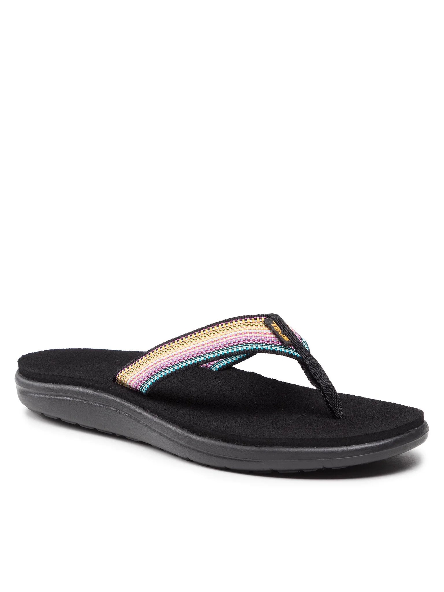 Teva, Damskie Klapki Voya Flip, czarno - kolorowe