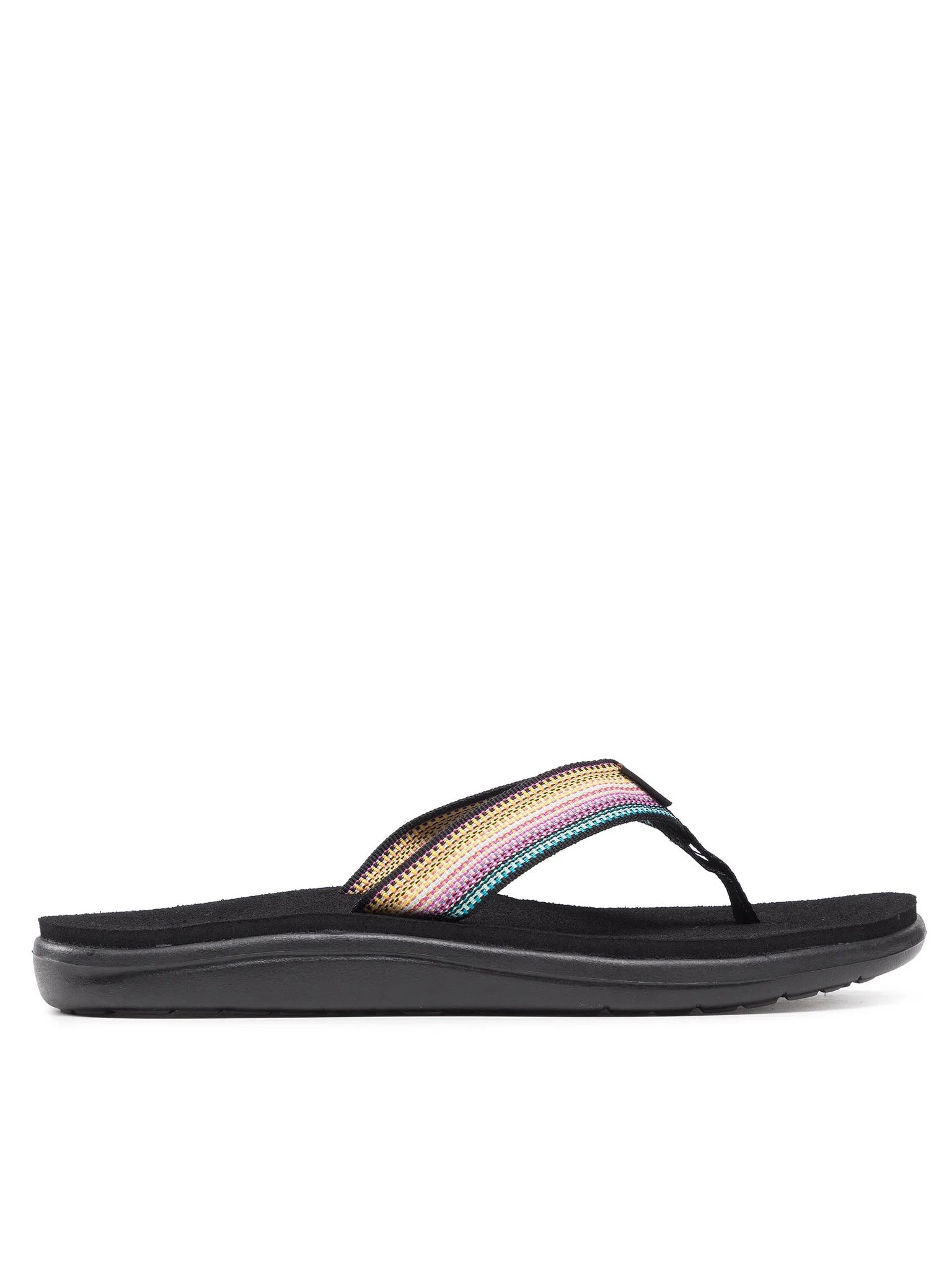 Teva, Damskie Klapki Voya Flip, czarno - kolorowe