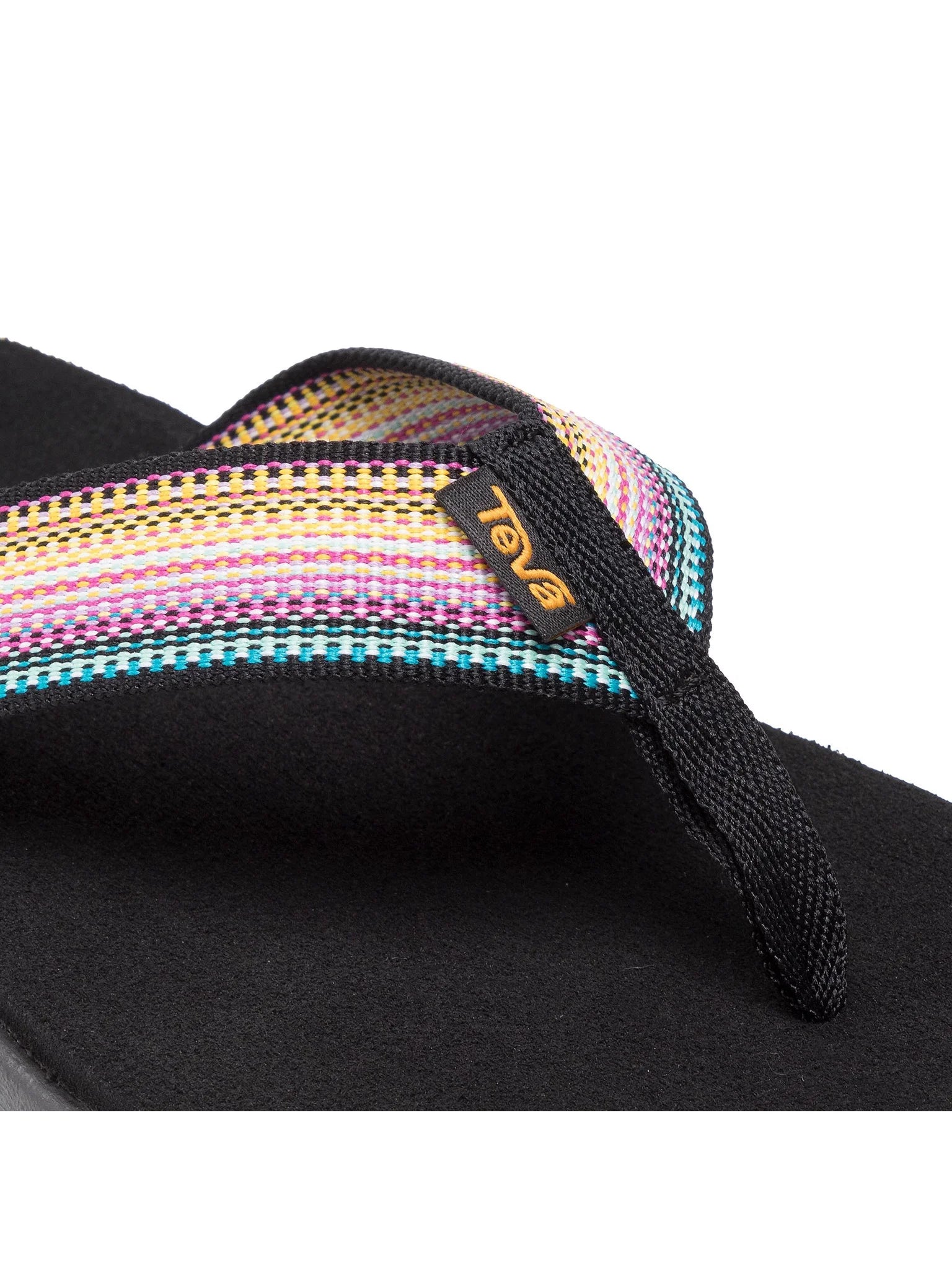 Teva, Damskie Klapki Voya Flip, czarno - kolorowe