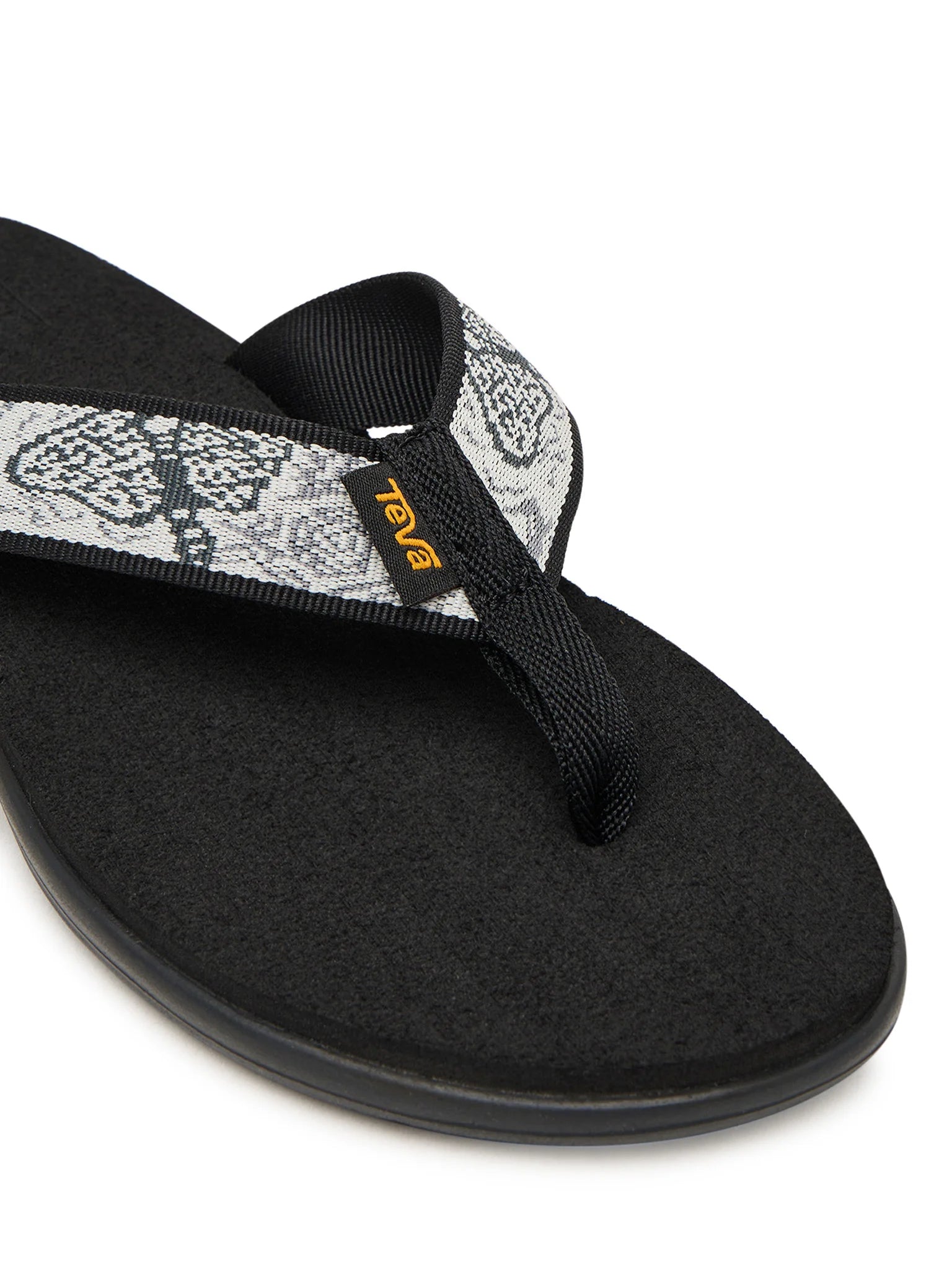 Teva, Damskie Klapki Voya Flip, szare ze wzorkiem
