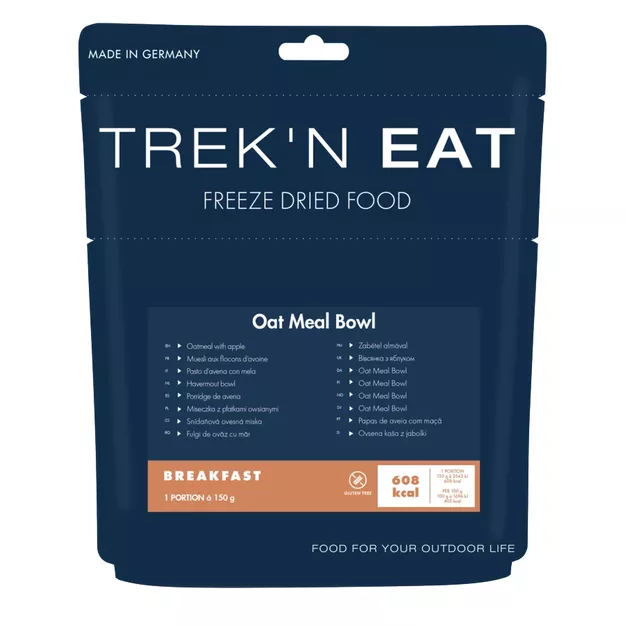 Trek'n eat,  Bowl owsiany - żywność liofilizowana