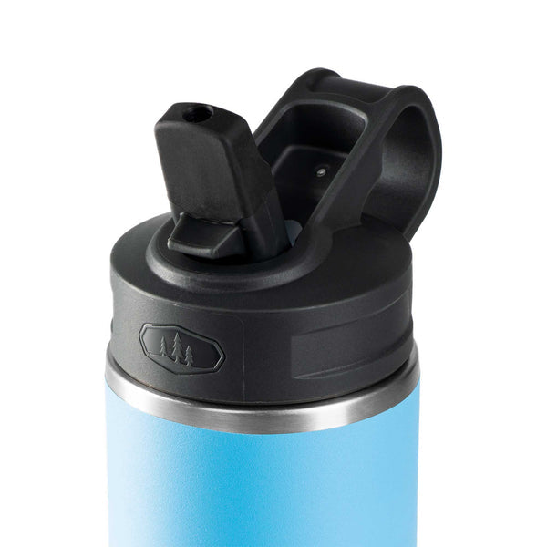 Butelka GSI Outdoors Microlite ze słomką, 710 ml, niebieska