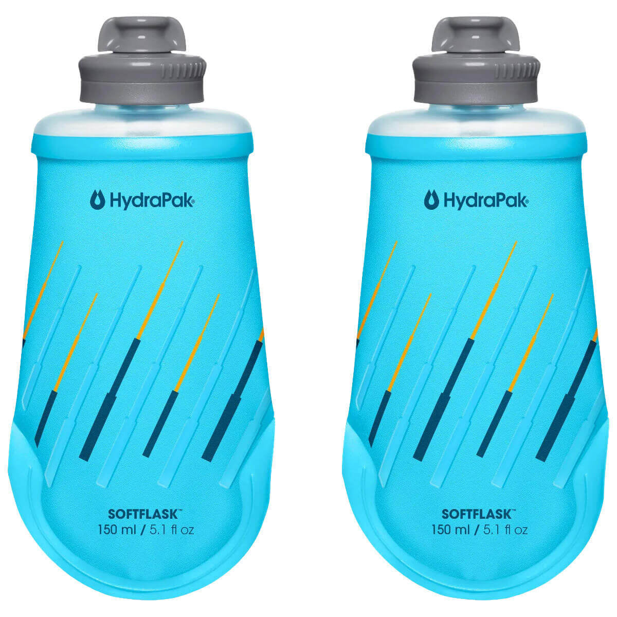 Hydrapak, Softflask 150ml - 2- Pack, niebieskie