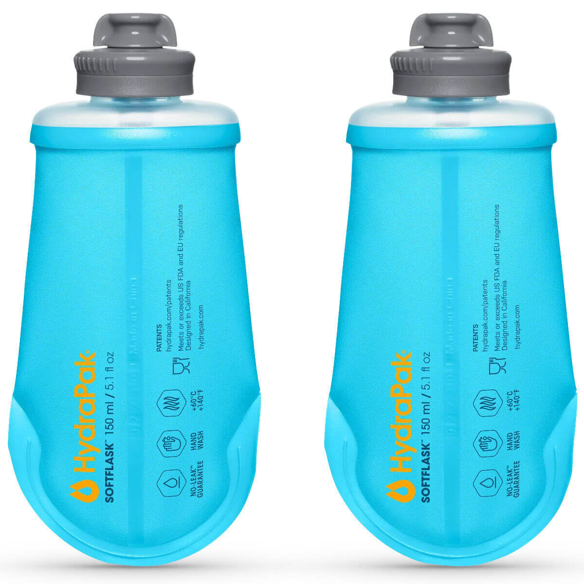 Hydrapak, Softflask 150ml - 2- Pack, niebieskie