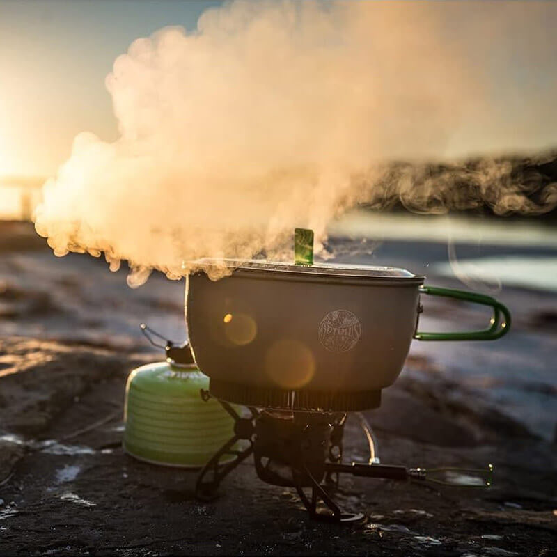 Garnek turystyczny z radiatorem, Optimus Terra Xpress HE Cooking Pot