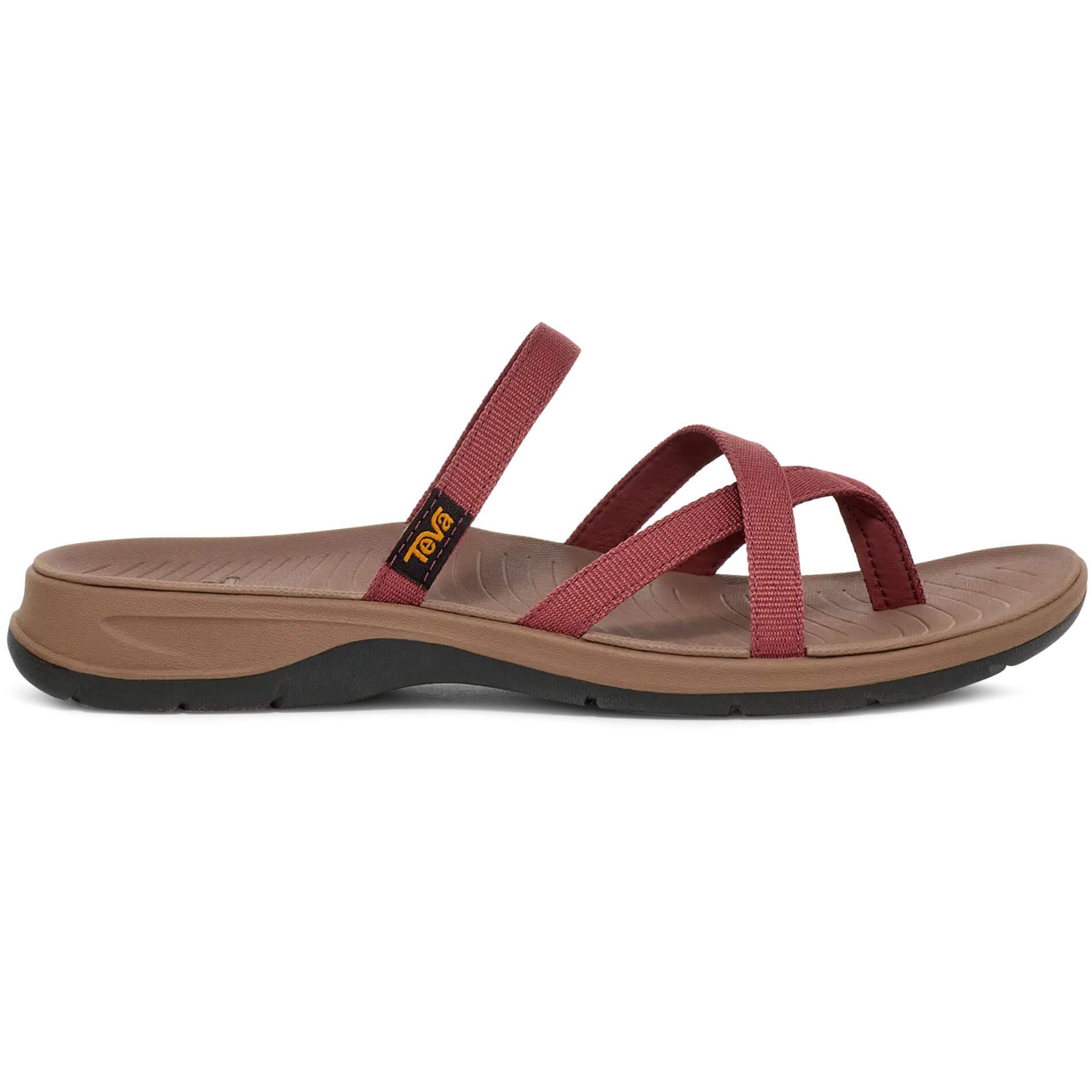 Teva, Klapki Damskie Tirra Traveler Flip, brązowe