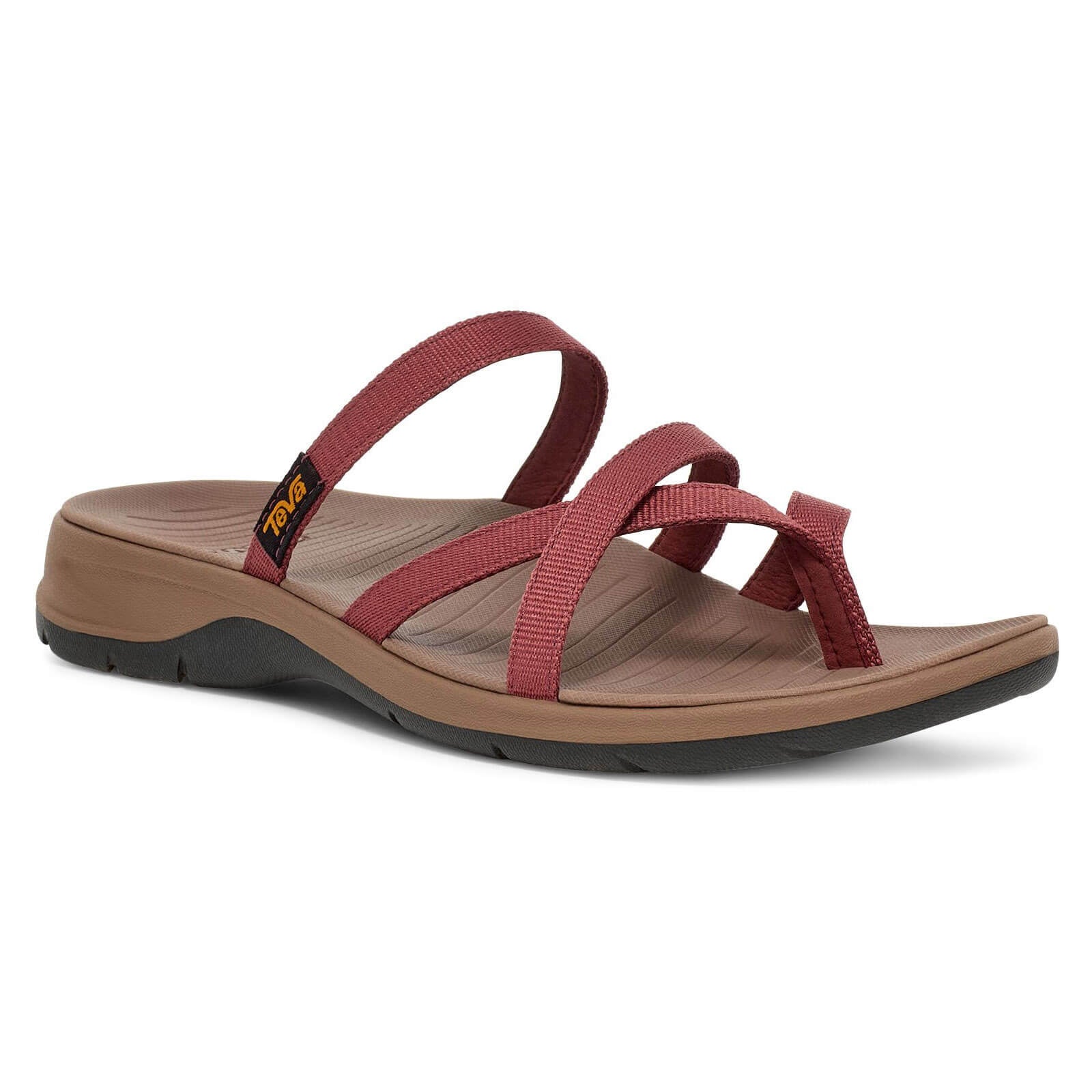 Teva, Klapki Damskie Tirra Traveler Flip, brązowe
