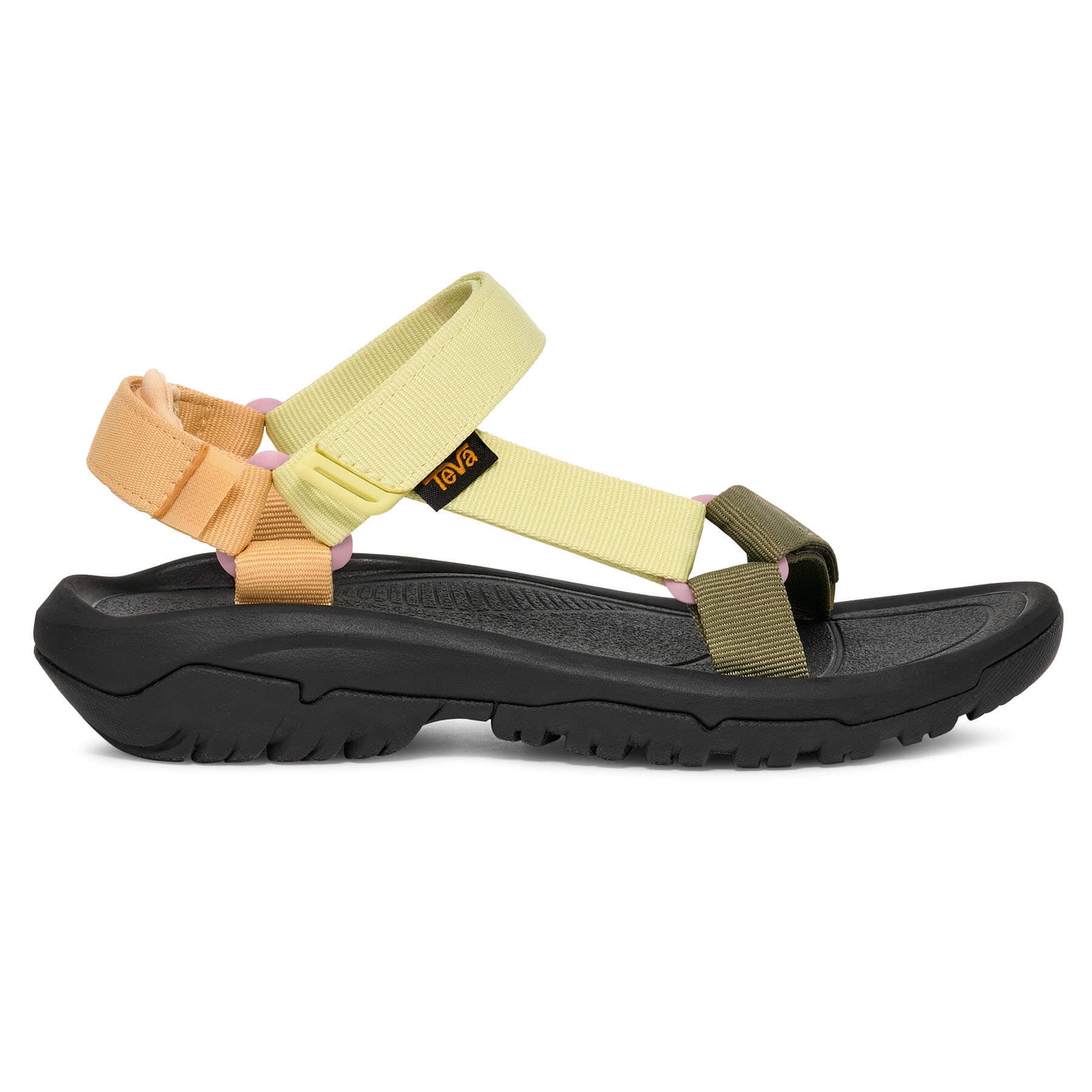 Teva, Damskie Sandały Hurricane XLT 2, żółto - pomarańczowo -zielone