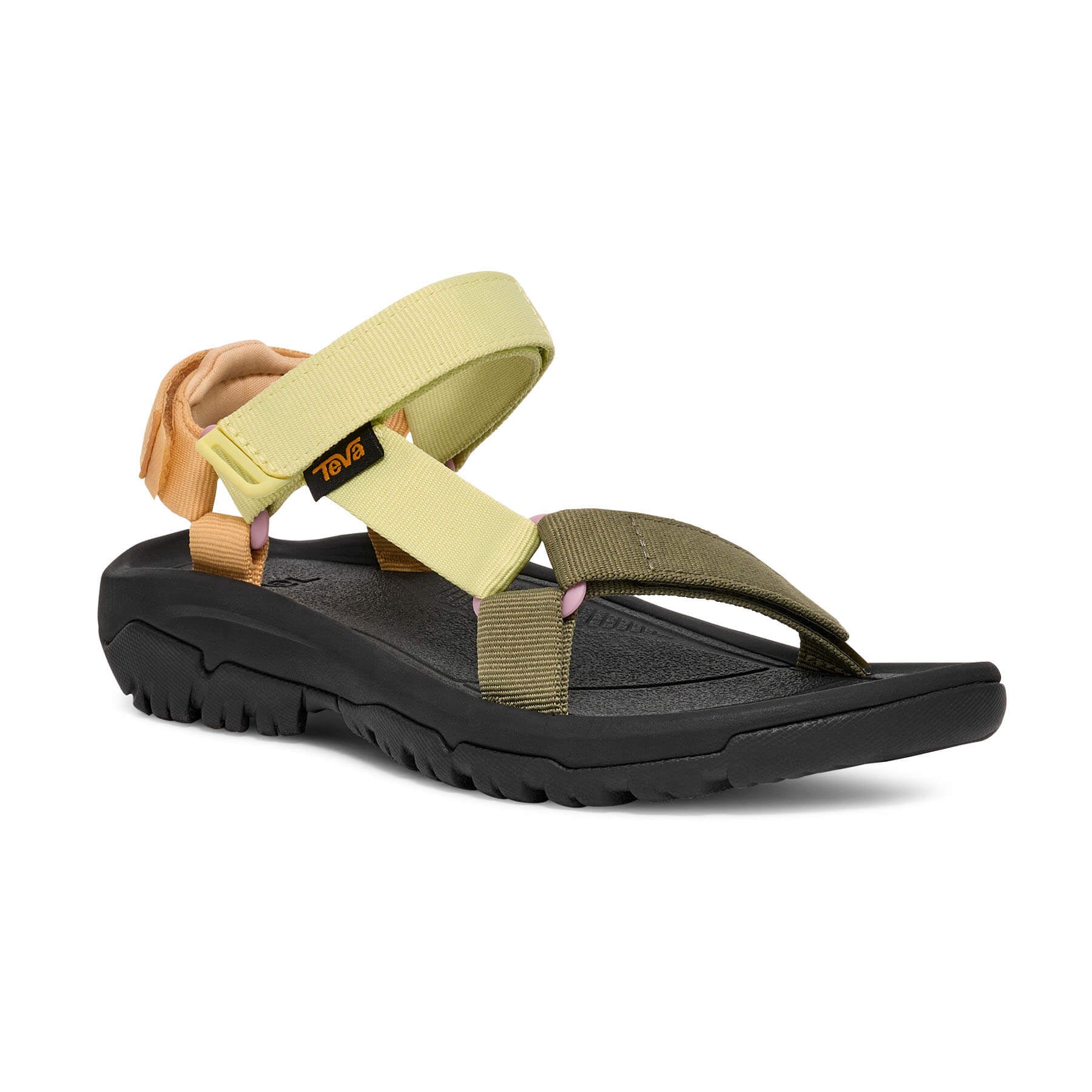 Teva, Damskie Sandały Hurricane XLT 2, żółto - pomarańczowo -zielone