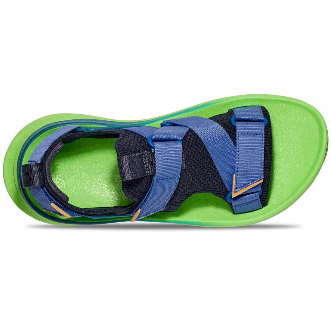 Teva, Sandał Męskie do biegania Aventrail, niebiesko - zielone