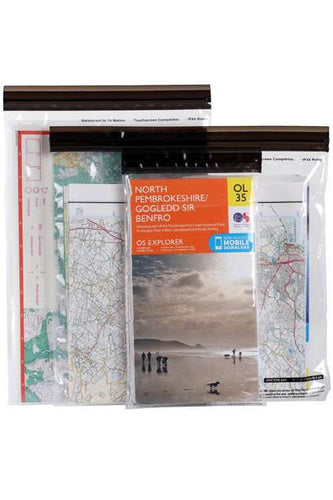 Zestaw wodoodpornych worków Lifeventure DriStore LocTop Bags, For Maps