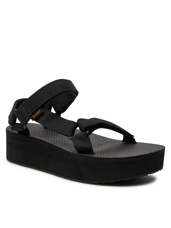 Teva, Damskie Sandały Flatform Universal, czarne