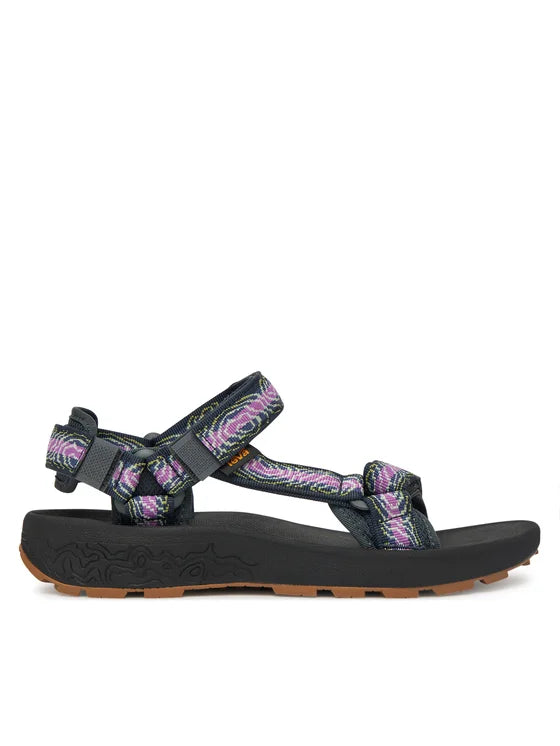 Teva, Sandały Damskie Hydratrek Sandal, czarne z różowym wzorem