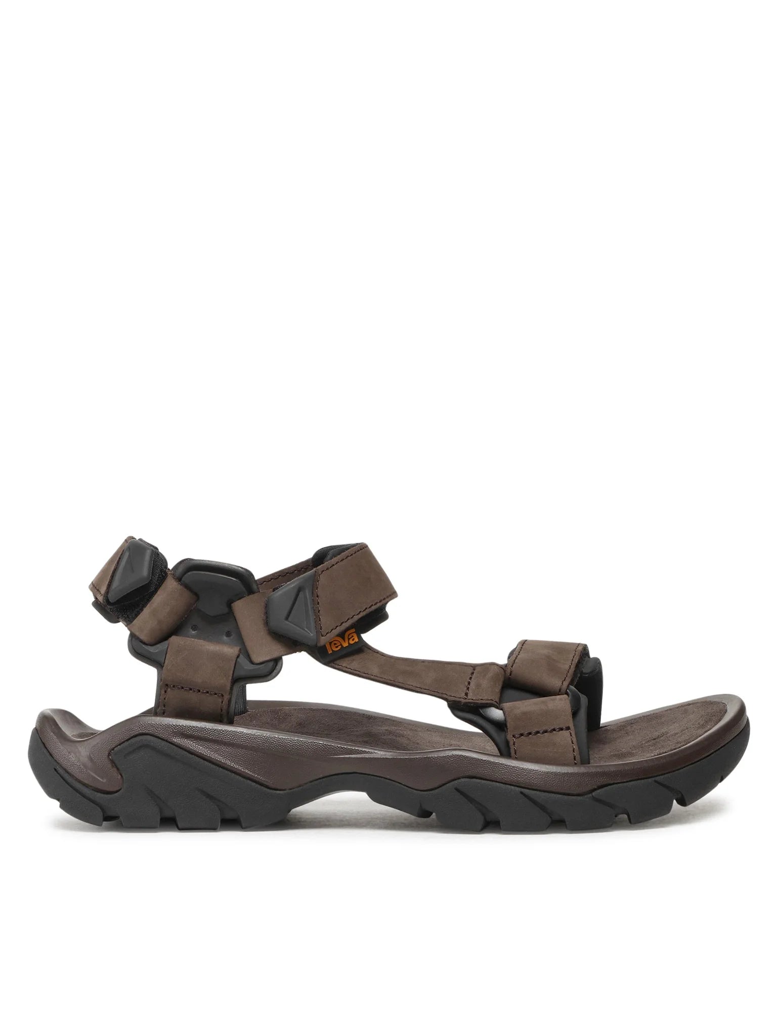 Teva, Sandały Męskie Terra Fi 5 Universal Leather, brązowe