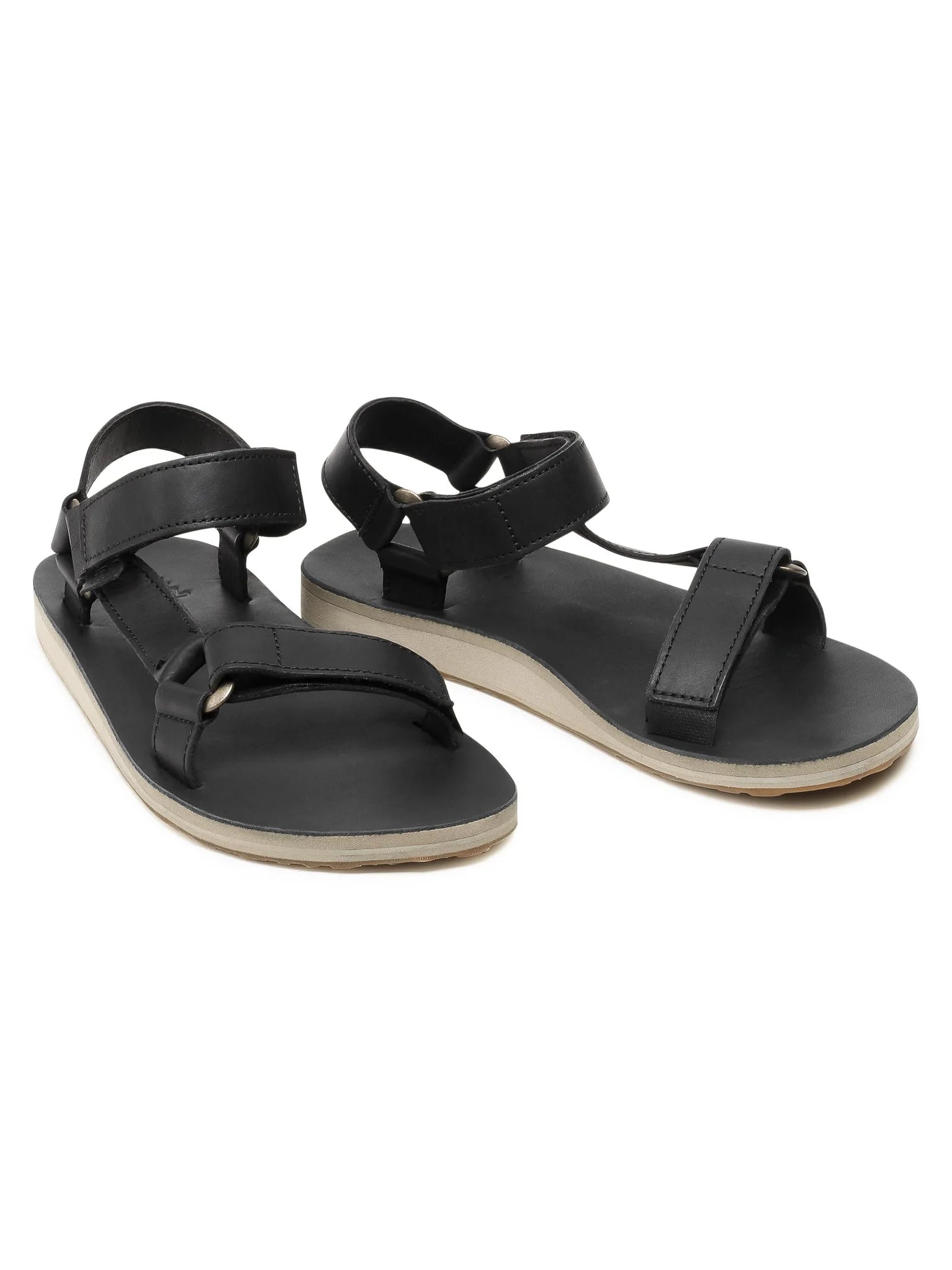 Teva, Sandały Męskie Original Universal Leather, czarne